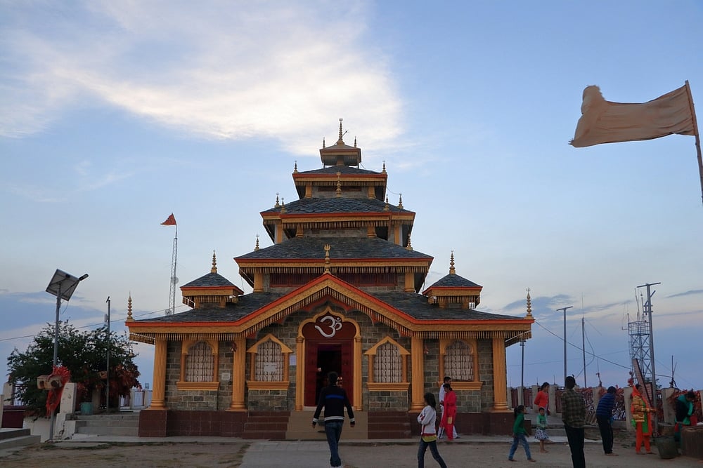The striking architecture of Surkanda Devi Temple